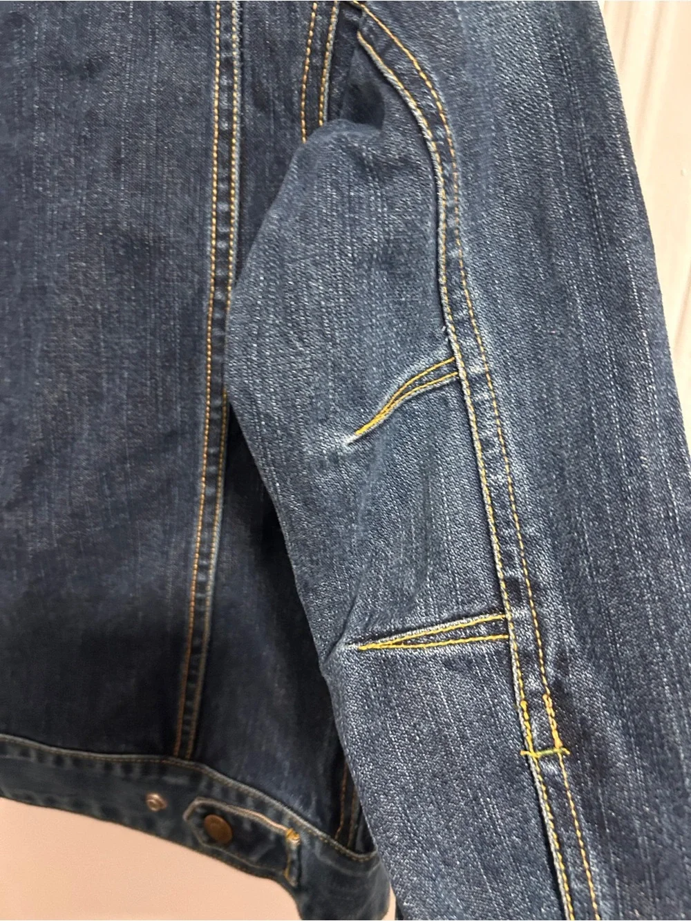 GAP Kids Dark Blue Denim Trucker Jacket